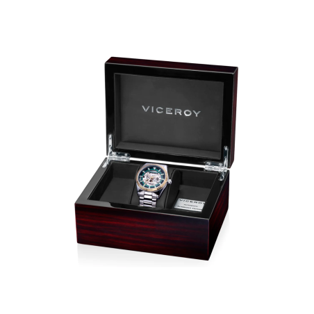 Reloj Viceroy Hombre Chic caja y brazalete de acero 42447-67