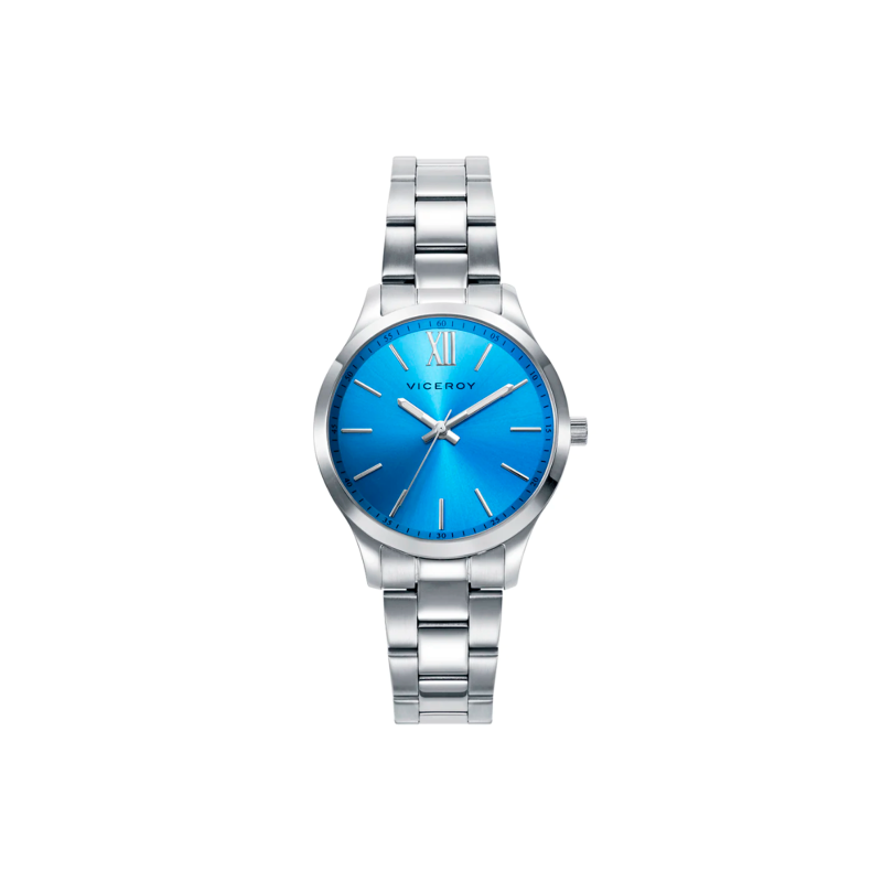 Reloj Viceroy mujer Grand caja y brazalete de acero esfera azul 401180-93