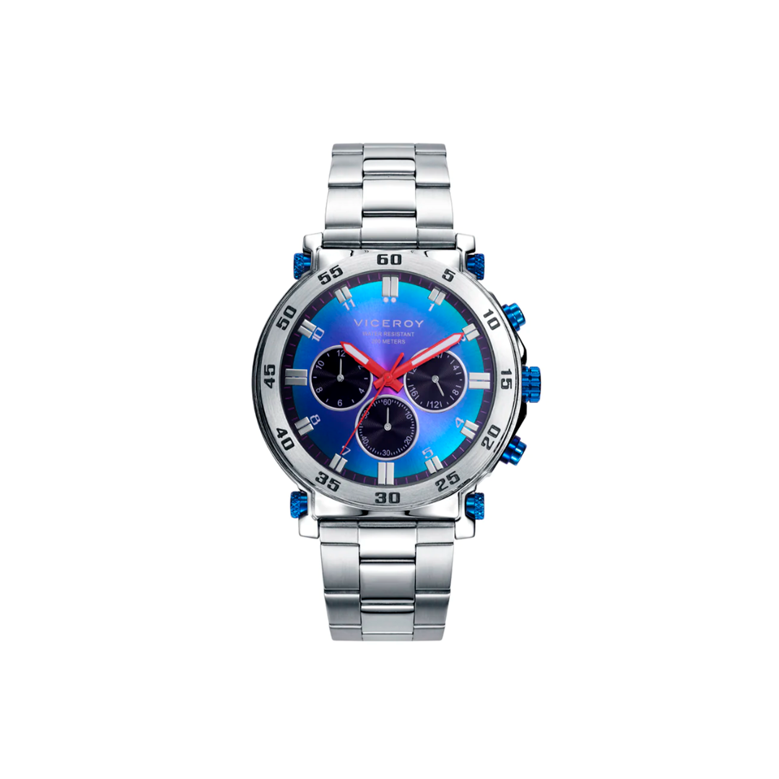 Viceroy Orologio Analogico Unisex 401255-97 | Multicolore Con Bracciale | Quadro Piccolo 11mm | Chiusura A Pieghevole - 3