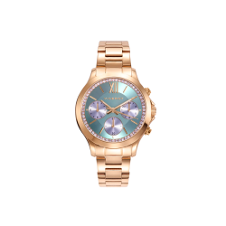 Reloj Viceroy mujer Chic con caja y brazalete de acero en Ip dorado 42434-63