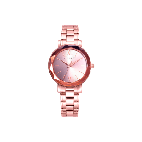 Reloj Viceroy mujer Chic con caja y brazalete de acero rosa 401156-73