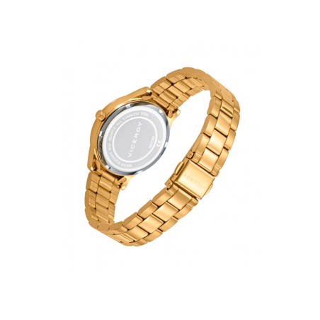 Reloj Viceroy mujer Grand caja y brazalete acero Ip dorado 401180-63