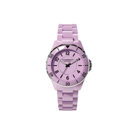 Reloj Viceroy mujer con caja y correa cerámica rosa 41116-96