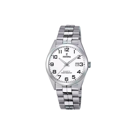 Reloj Festina classic de hombre con esfera blanca F20437/1