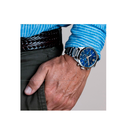 Reloj Festina Timeless Chonograph hombre con esfera azul F20343/2