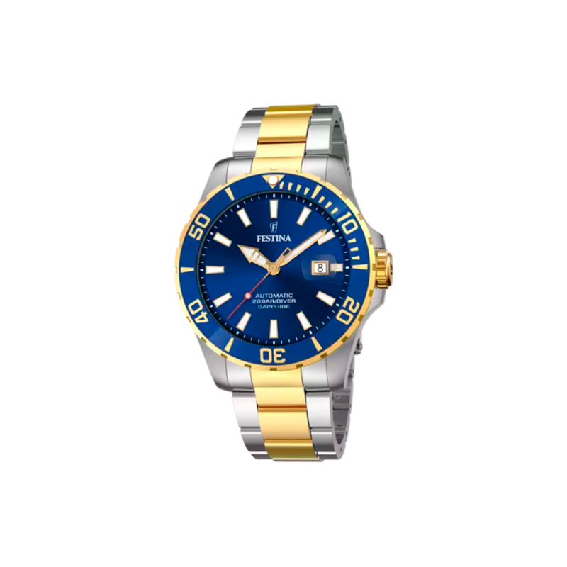 Reloj Festina hombre Automatic con esfera azul F20532/1 - Joyerías Sánchez