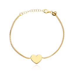 Pulsera "Hearthy" plata...