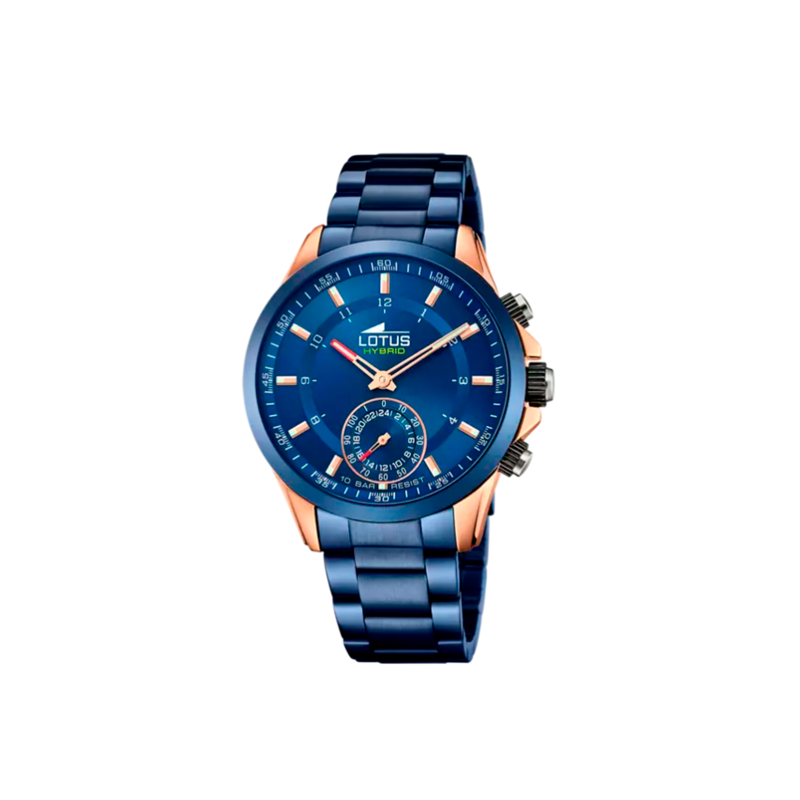 Reloj Lotus hombre connected esfera azul 18809/1