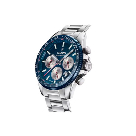 Reloj Festina hombre timeless chronograph esfera azul F20560/2