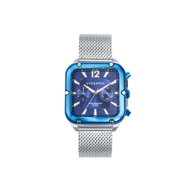 Reloj Viceroy Hombre Magnum caja bicolor y malla milanesa de acero 401327-35