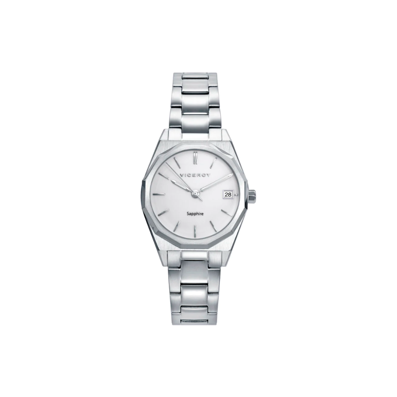 Reloj Viceroy Chic Plateado y Rosado Analógico Mujer 401184-73