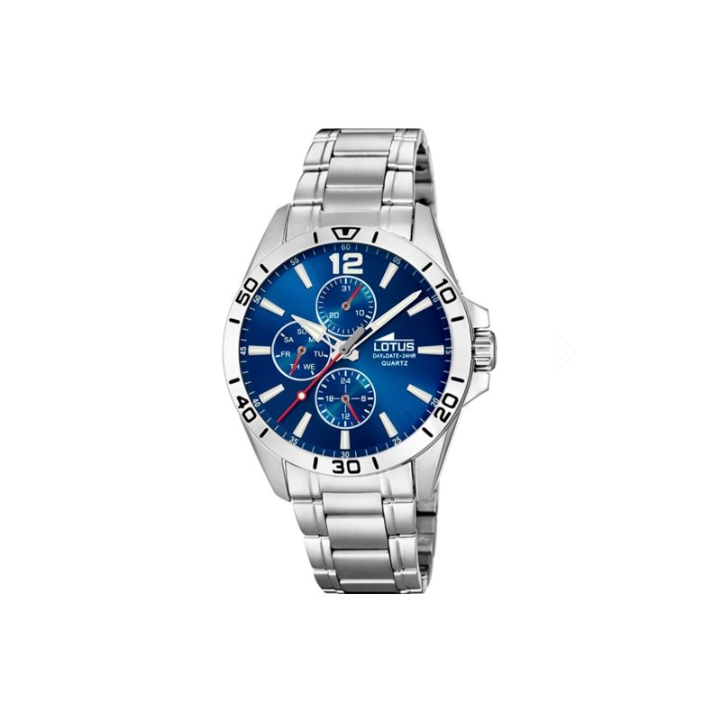 Reloj Lotus hombre multifunción esfera azul 18812/1