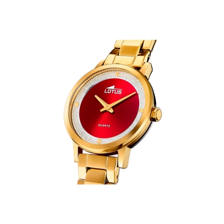 Reloj Lotus mujer Trendy esfera roja 18893/2