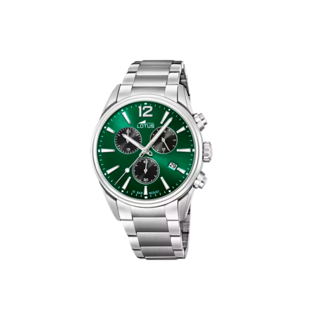 Reloj Lotus hombre Chrono esfera verde 18690/4