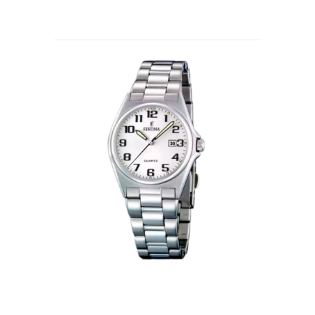 Reloj Festina mujer Classics esfera plateada F16375/9