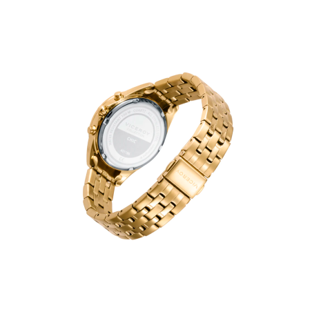 Reloj Viceroy Mujer Chic caja y brazalete de acero en Ip dorado 401186-13