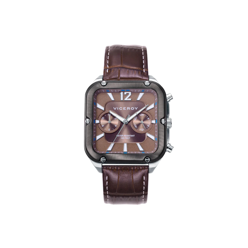 Reloj Viceroy 401325-15 Magnum Hombre Correa de Piel Marron