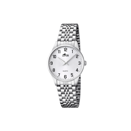 Reloj Lotus mujer classic steel esfera blanca 15884/1