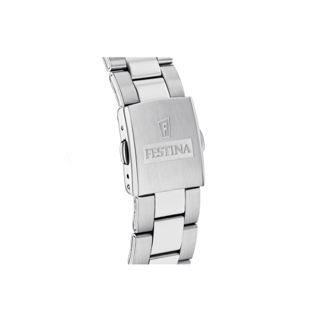 Reloj Festina hombre acero esfera azul timeless F16820/2