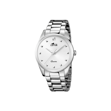 Reloj Lotus mujer trendy acero esfera plateada 18142/1