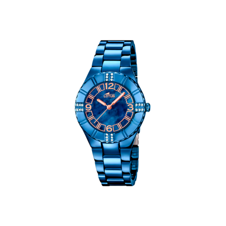 Reloj Lotus mujer azul esfera azul 18247/2