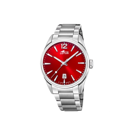 Reloj Lotus hombre Minimalist esfera roja rubí 18692/5