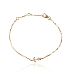 Pulsera  Nautic  Ancla ba  o oro