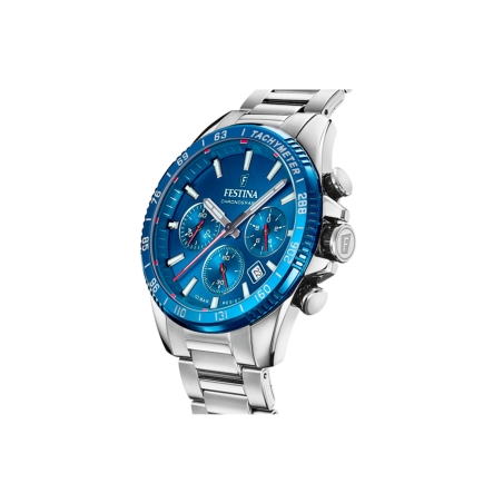 Reloj Festina hombre Timeless Chronograph esfera azul F20560/3