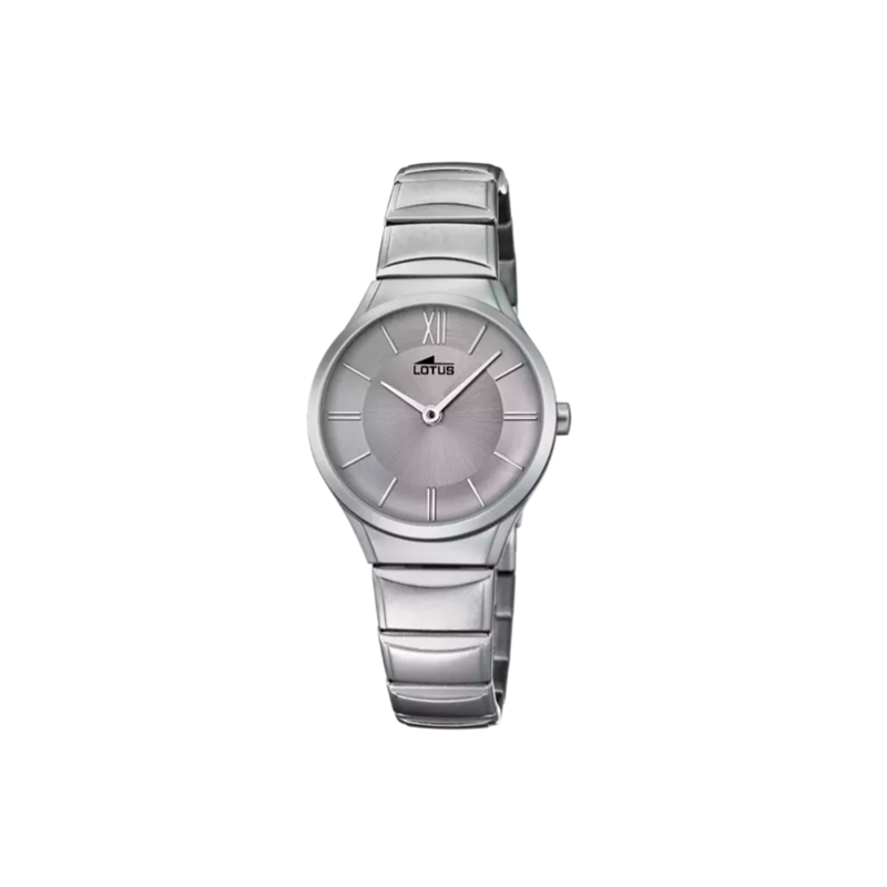 Reloj Lotus mujer gris correa acero inoxidable 316L 18492/1