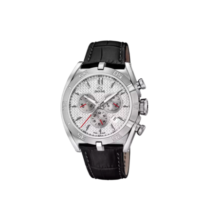 Reloj JAGUAR Hombre (Piel - Negro)