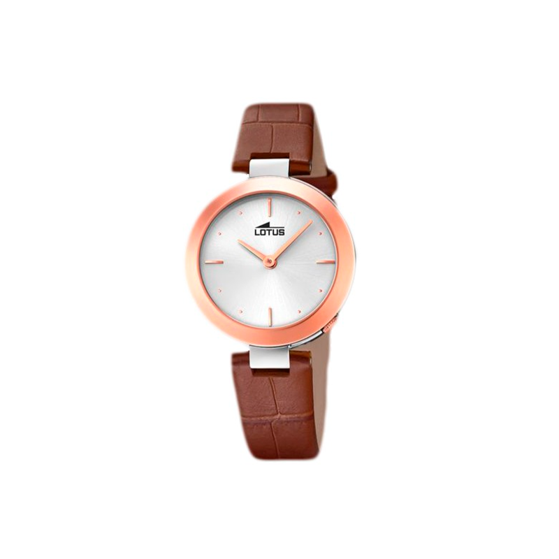 Reloj Lotus acero mujer trendy esfera rosa 18889/2 - Joyerías Sánchez