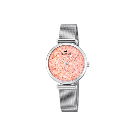 Reloj Lotus mujer acero esfera rosa 18564/4