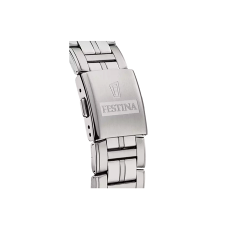 Reloj Festina hombre Multifunción esfera plateada F20445/1