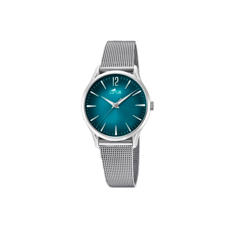 Reloj Lotus mujer esfera azul correa malla 18408/5