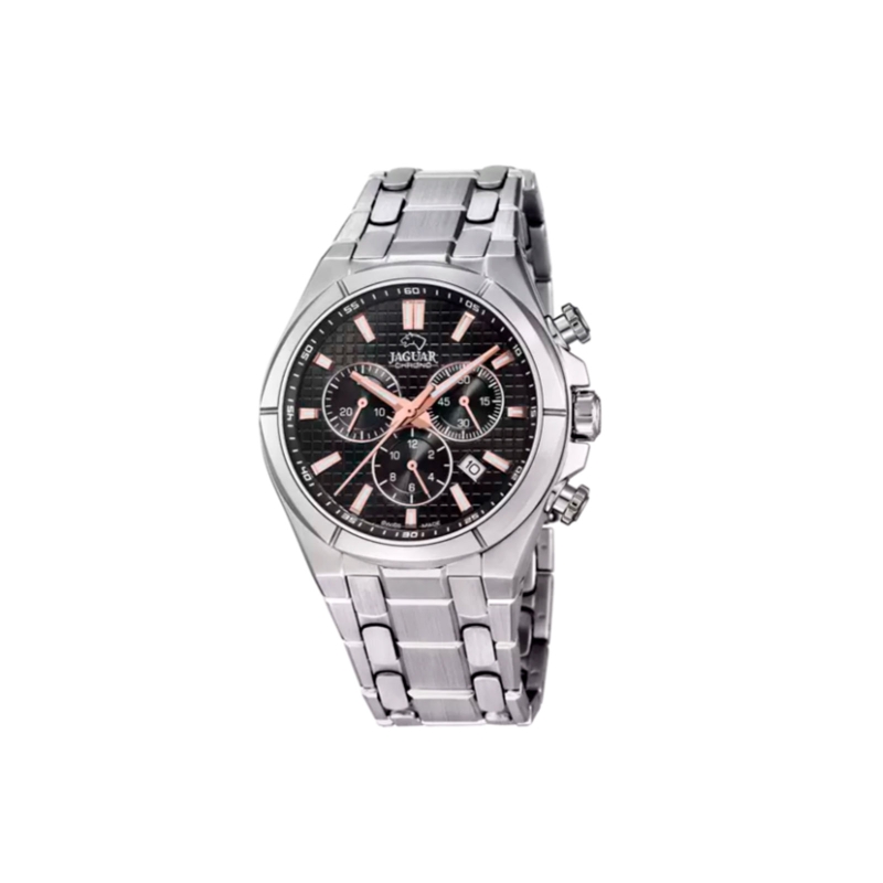 Reloj Jaguar hombre Daily Class suizo esfera negra J695/4