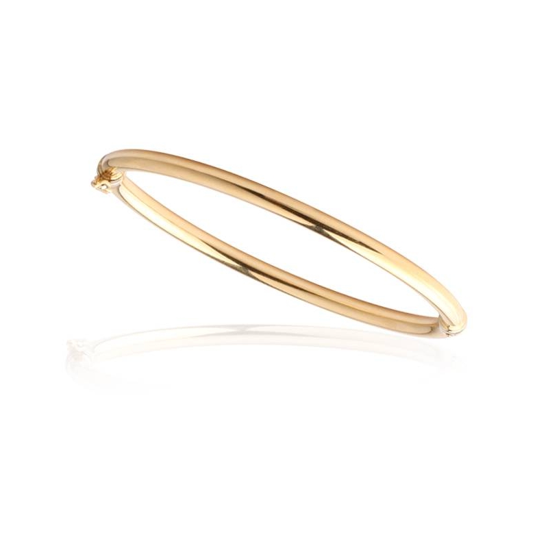 Pulsera rígida Oro 18k pulida