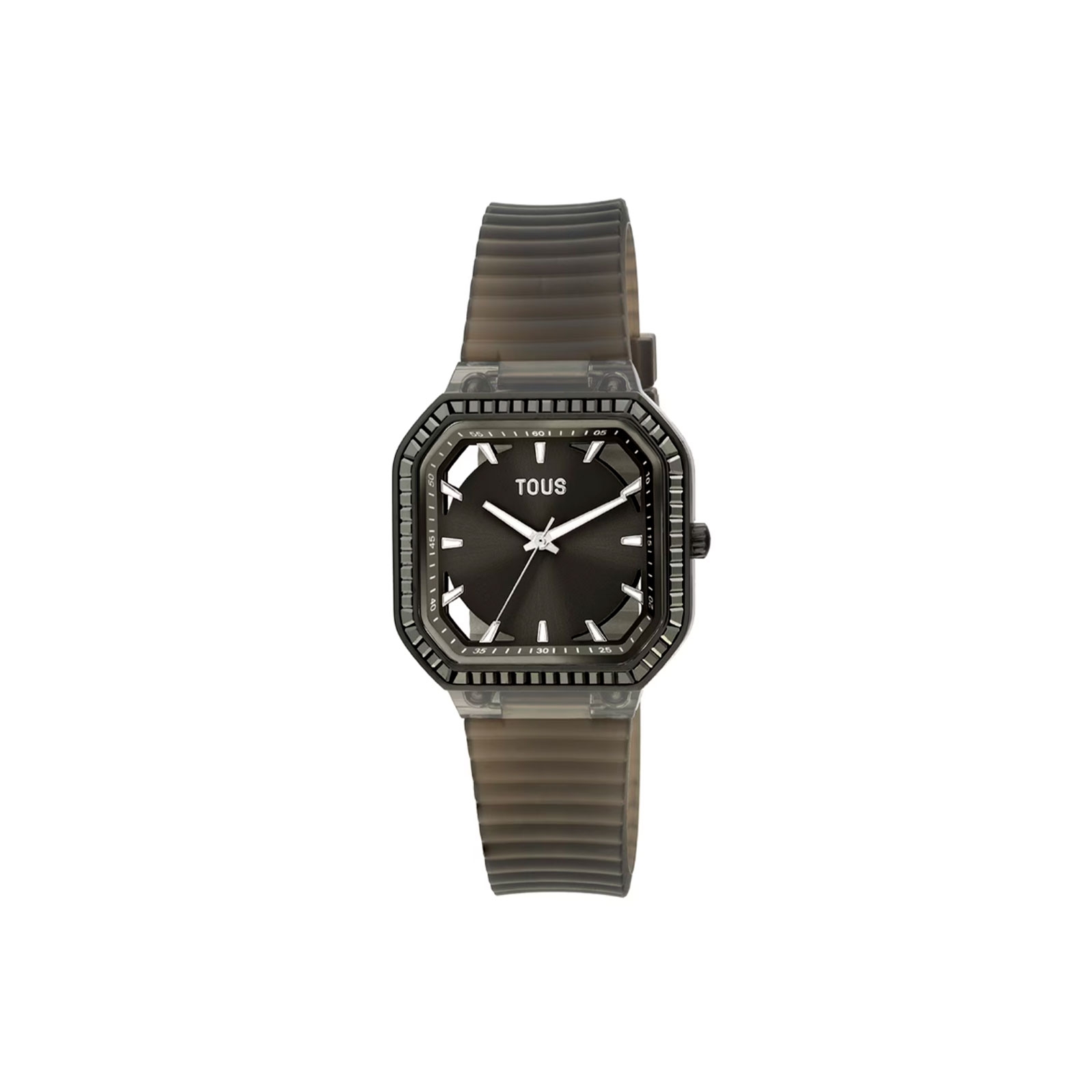 Reloj Tous analógico de acero con zirconitas Gleam Freshs negro 200351060 -  Joyerías Sánchez