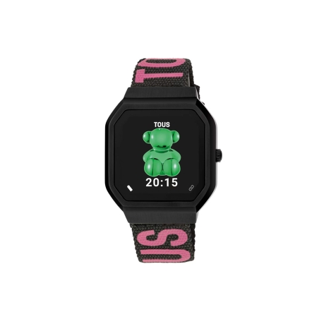 Smartwatch Tous D-Connect digital correa rosa