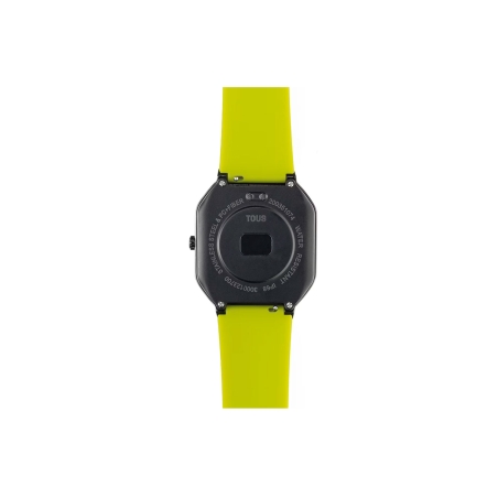 Reloj Tous smartwatch con correa de nylon y correa silicona verde B-Connect 200351074