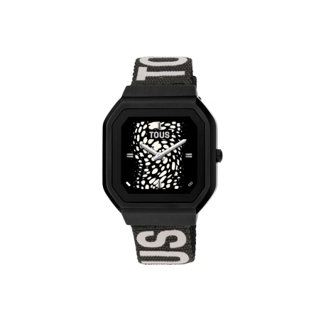 Reloj Tous smartwatch con correa de nylon y correa silicona lila B-Connect 200351075