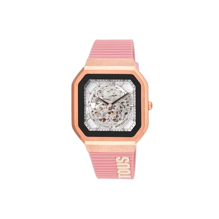 Reloj Tous smartwatch correa de nylon y correa silicona rosa B-Connect 200351076