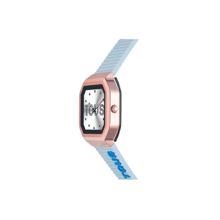 Reloj Tous smartwatch con correa de nylon y correa de silicona azul B-Connect 200351077
