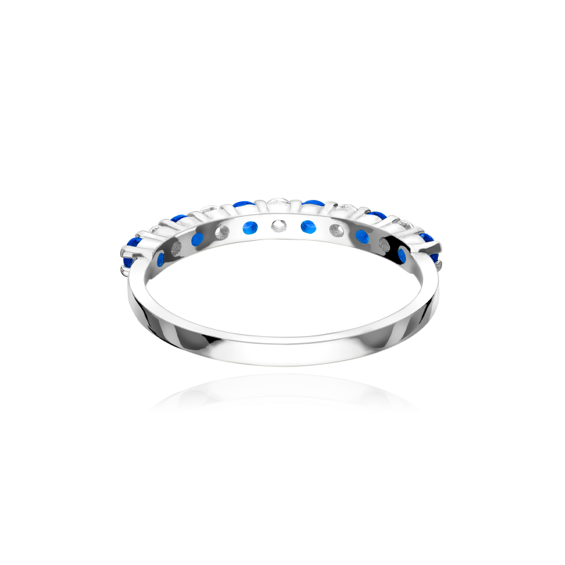 Anillo Oro Blanco Circonitas – Comprar Joyas Online Al Mejor