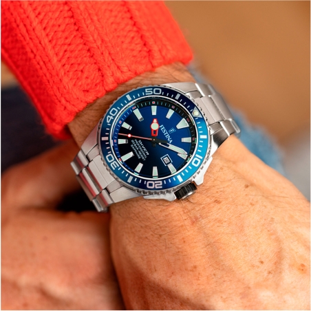 Reloj Festina acero hombre esfera azul F20663/1