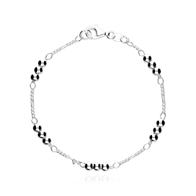 Pulsera "Lilly" Plata primera ley