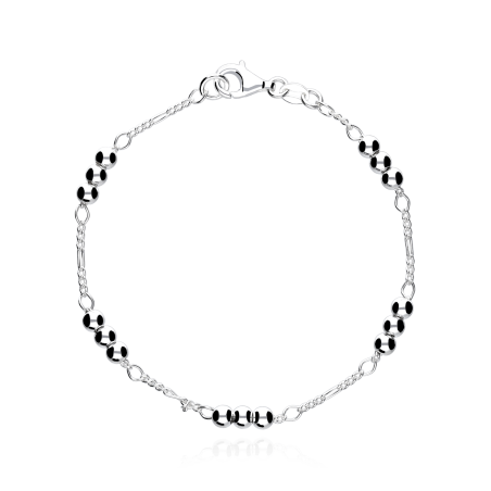 Pulsera "Lilly" Plata primera ley