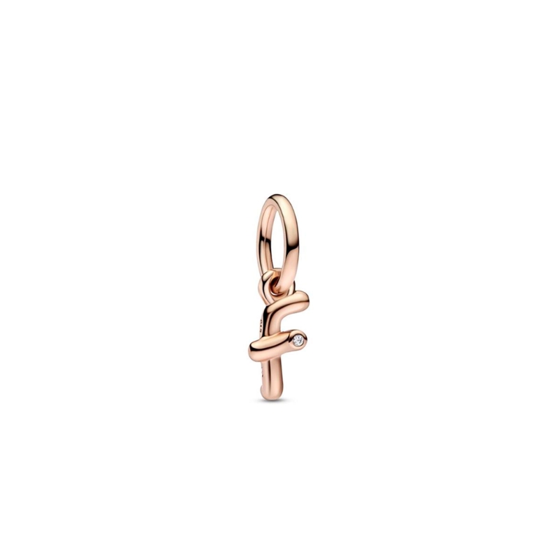Charm Pandora Colgante Letra Minúscula f del Alfabeto 782532C01 Charm Pandora Colgante Letra Minúscula f del Alfabeto 782532C01