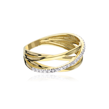 Anillo Oro 18k con Circonitas "Arendsee"