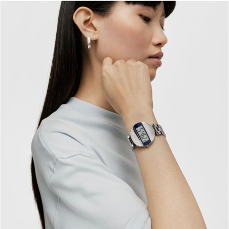 Reloj Tous digital con brazalete de acero y color azul marino MARS 300358030