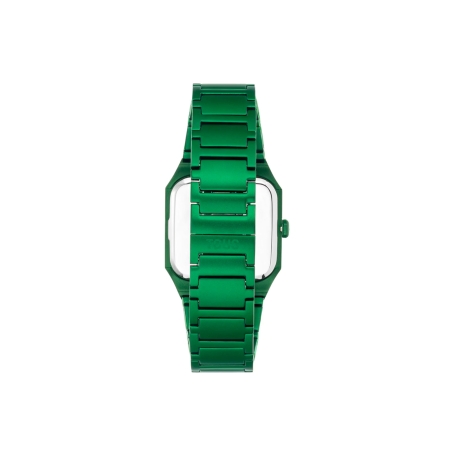 Reloj Tous analógico con brazalete de aluminio en color verde Karat Squared 300358040